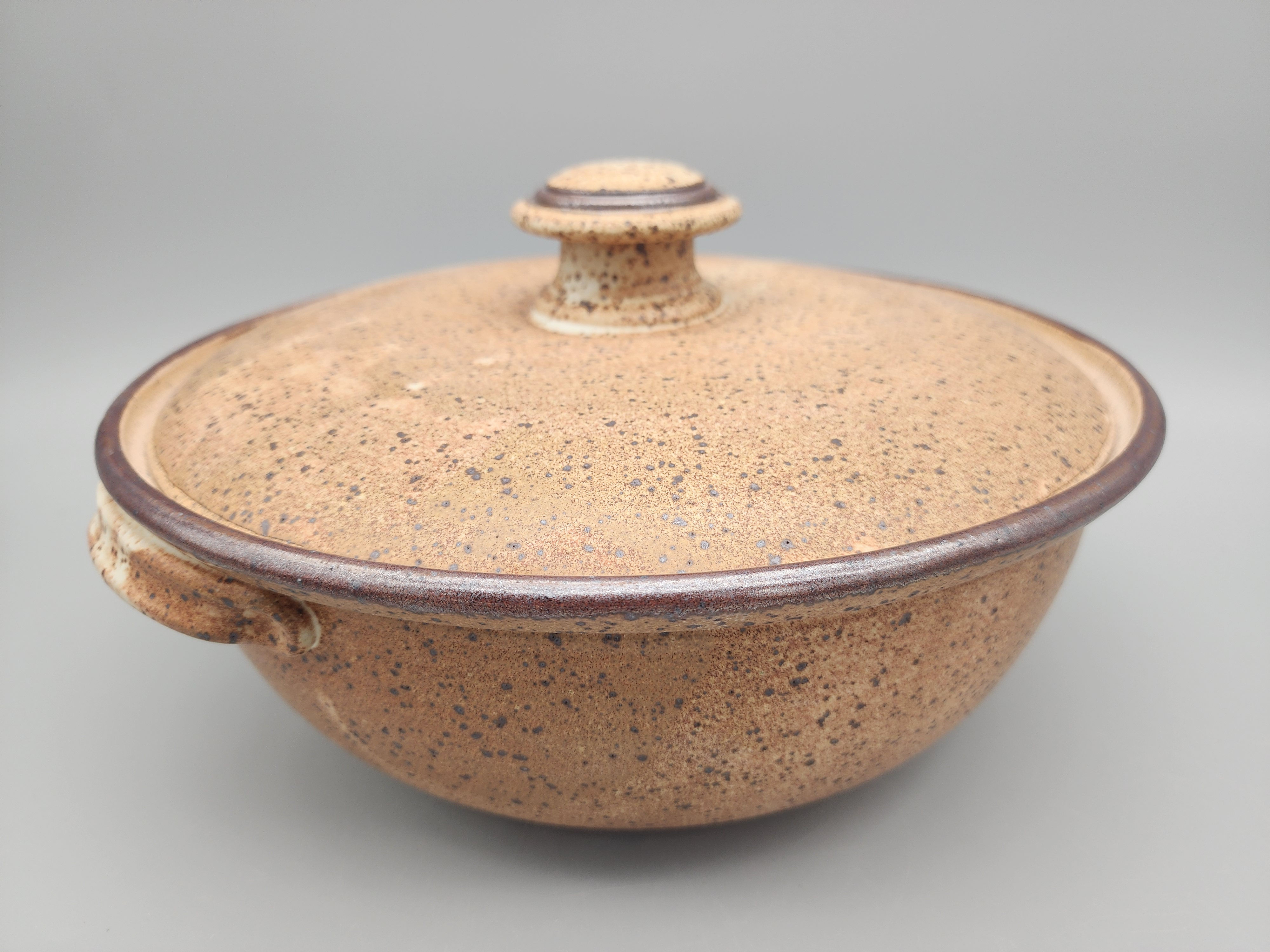 Stoneware Baking Crock 