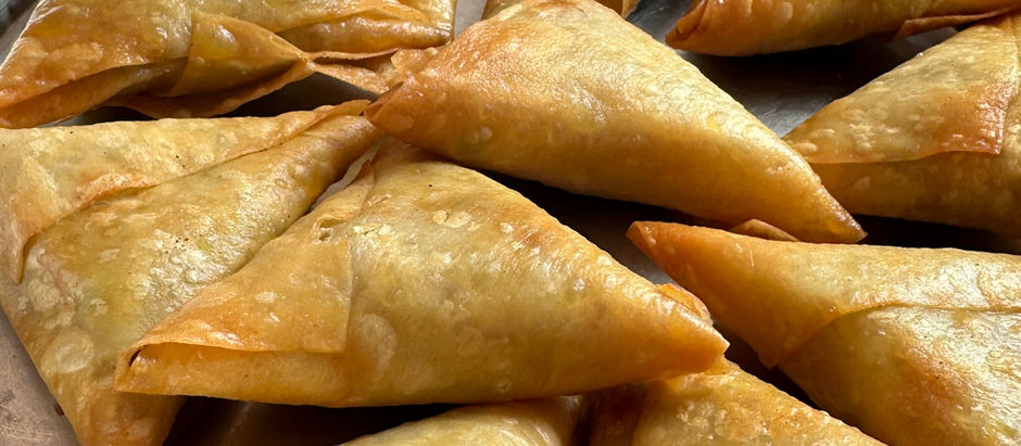 Lamb samosas