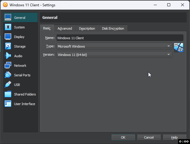 GIF: Configure Adapter 1 for the Internal Network
