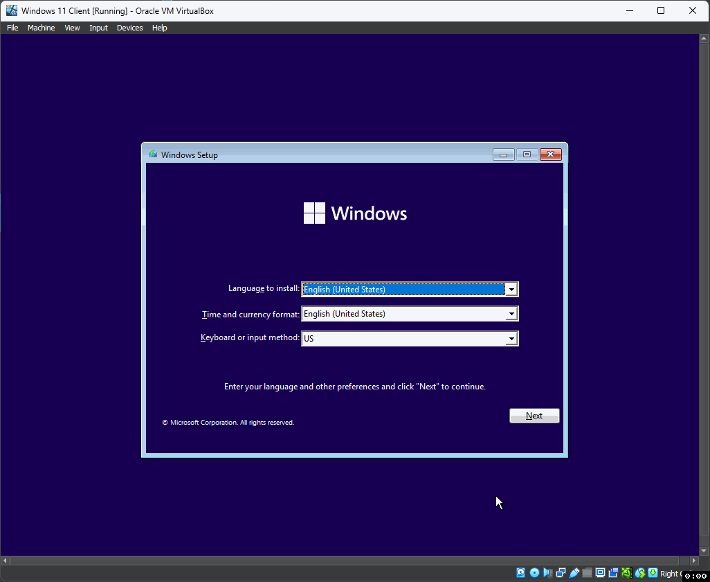 GIF: Installation Prompts