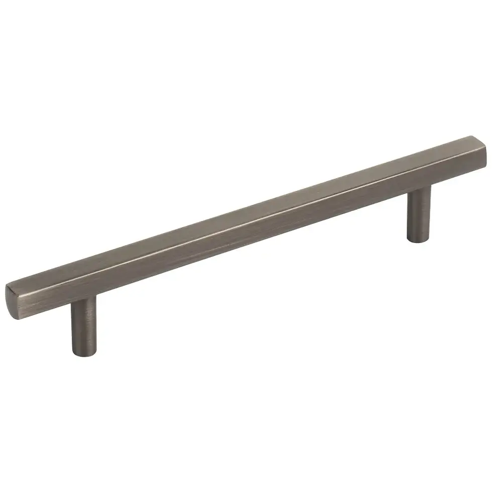 Thumbnail: 128 mm Center-to-Center Square Dominique Cabinet Bar P