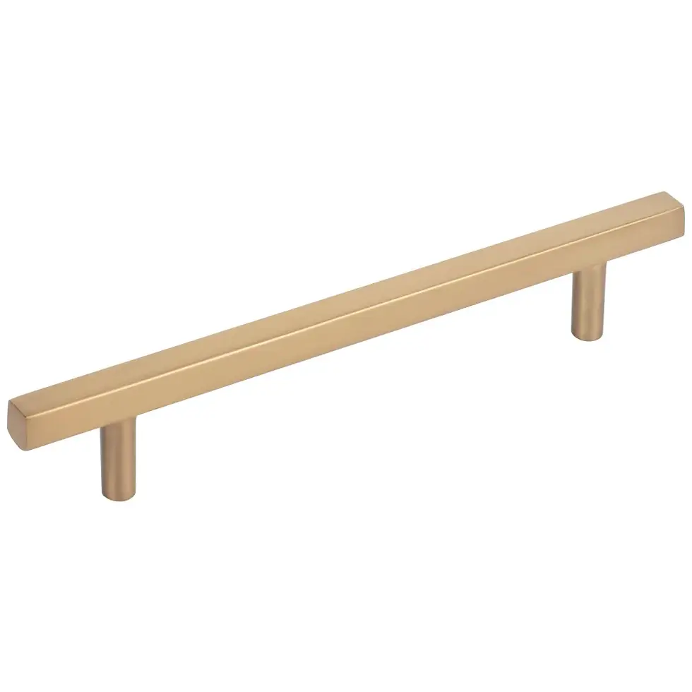 Thumbnail: 128 mm Center-to-Center Square Dominique Cabinet Bar P