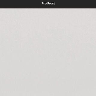 Pro Frost Quartz