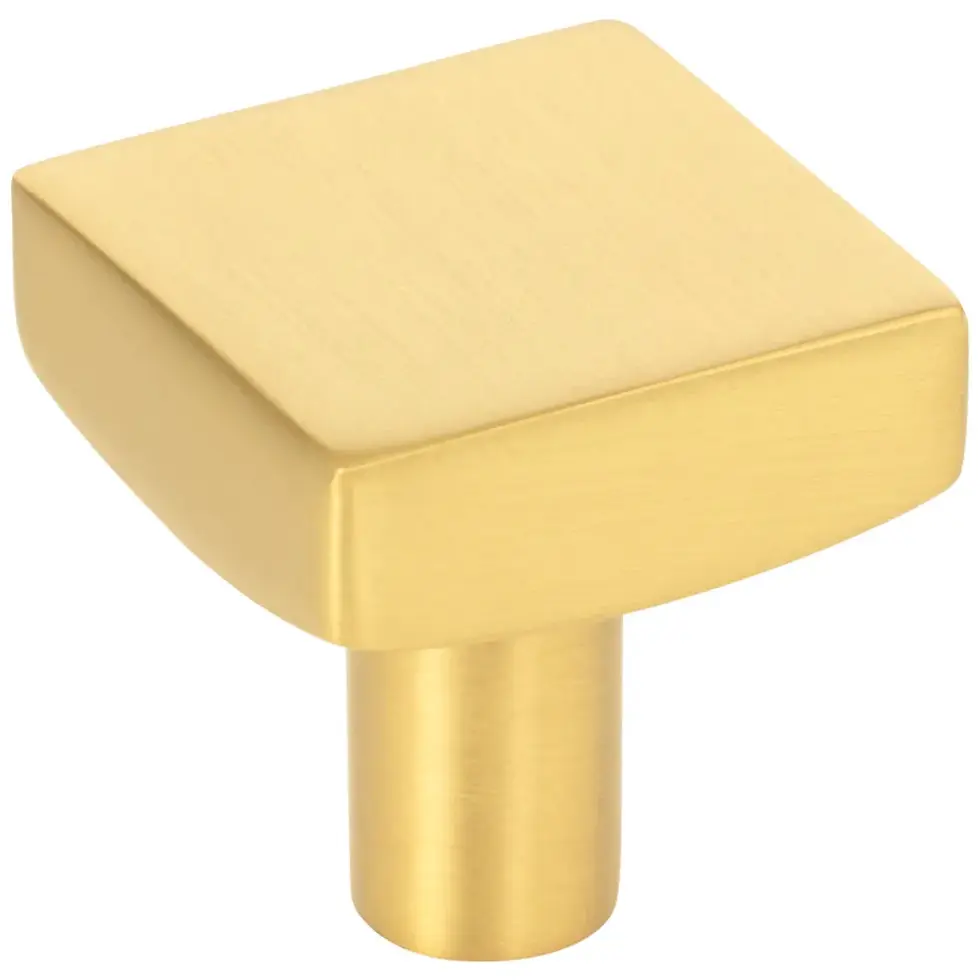 Thumbnail: 1-1/8" Overall Length Square Dominique Cabinet Knob