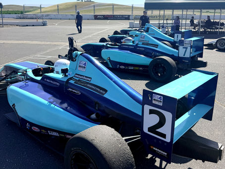 Five Fast JENSEN Drivers Racing at Laguna Seca