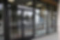 store front security folding gate