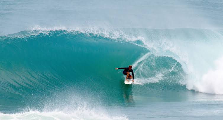 Surfing in Barbados