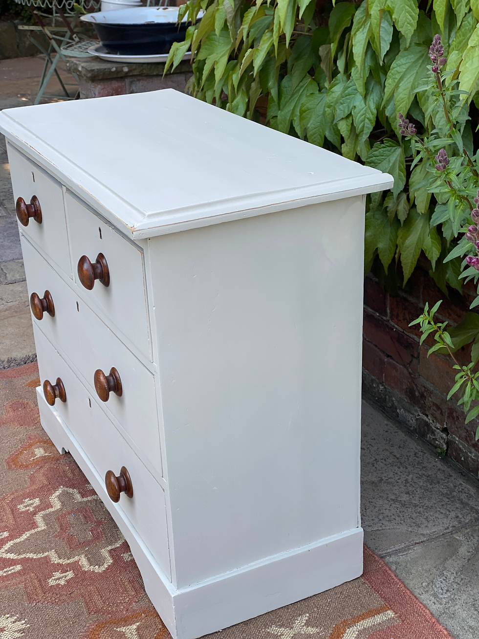 Thumbnail: Small drawers farrow and ball old white