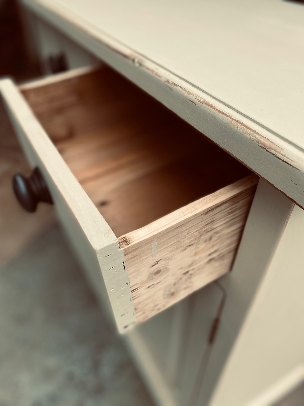 Thumbnail: Pine cupboard with drawers