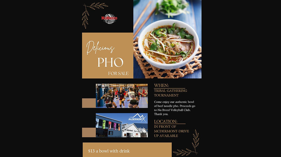 Nu Breed Pho Bowls