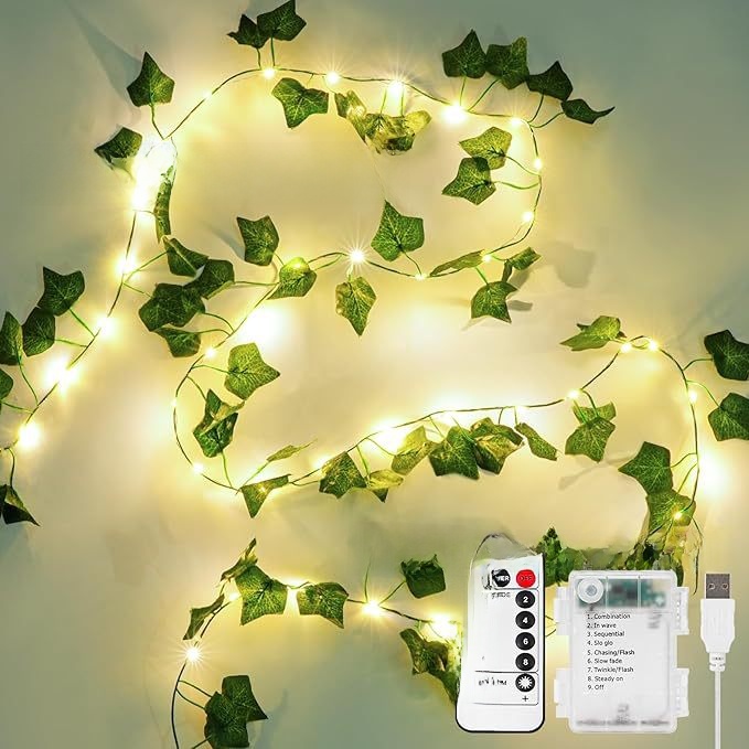 LED Leaf String Lights