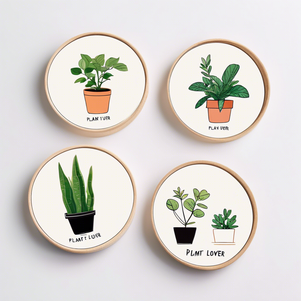 Plant Lover Coasters