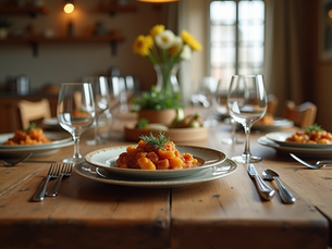 Nostalgic Tales: Gathering Around the Dinner Table
