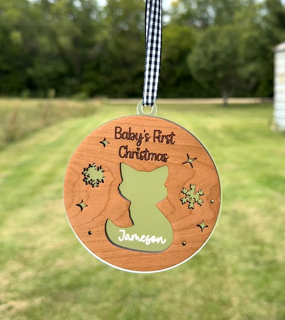 Thumbnail: Baby’s First Christmas - Animal