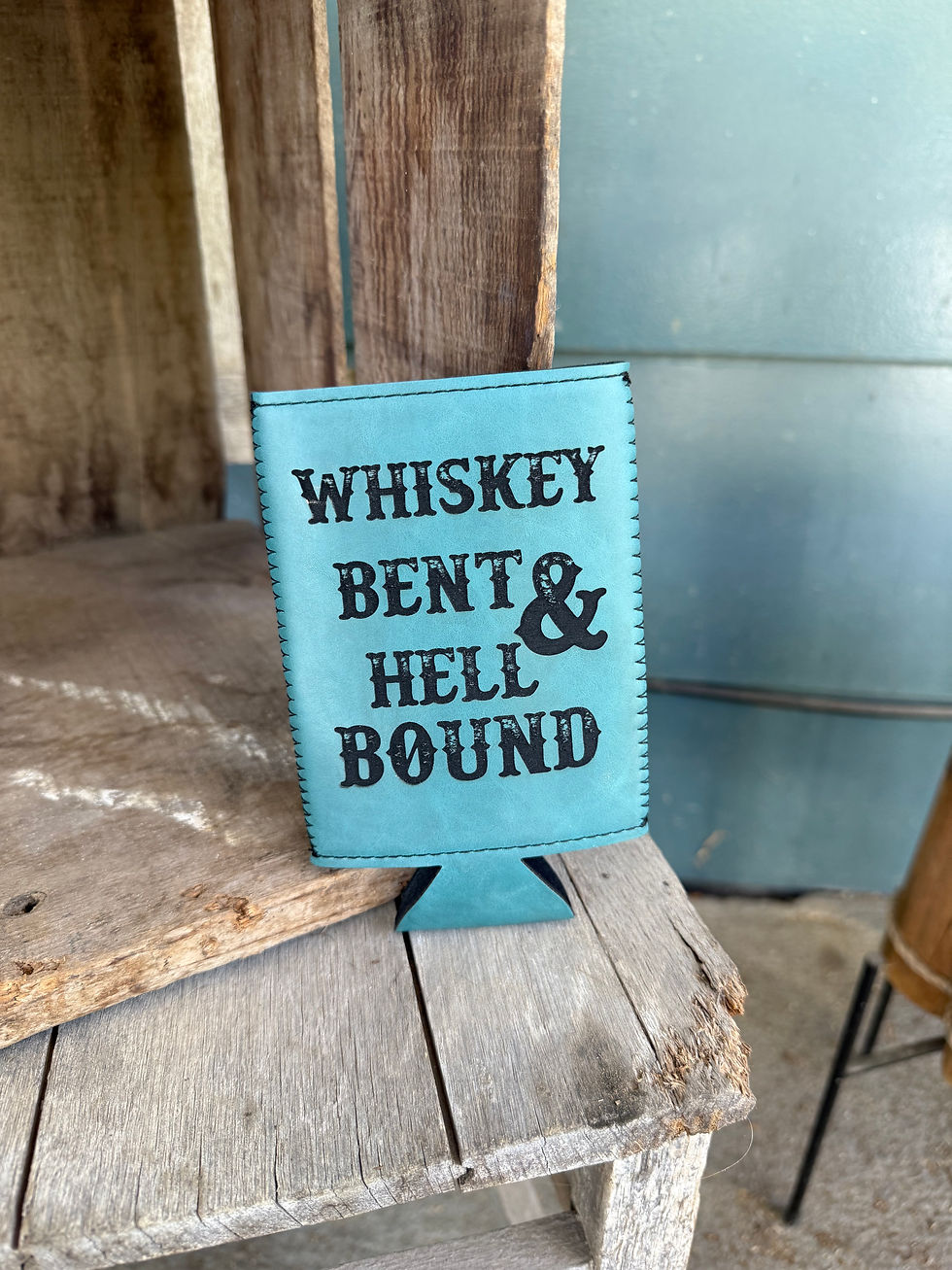 Thumbnail: Whiskey Bent & Hell Bound Koozie