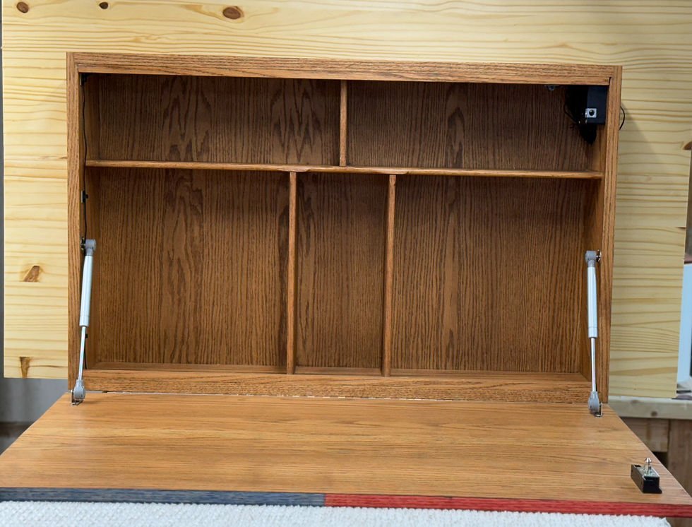 Thumbnail: American Flag Bourbon Cabinet
