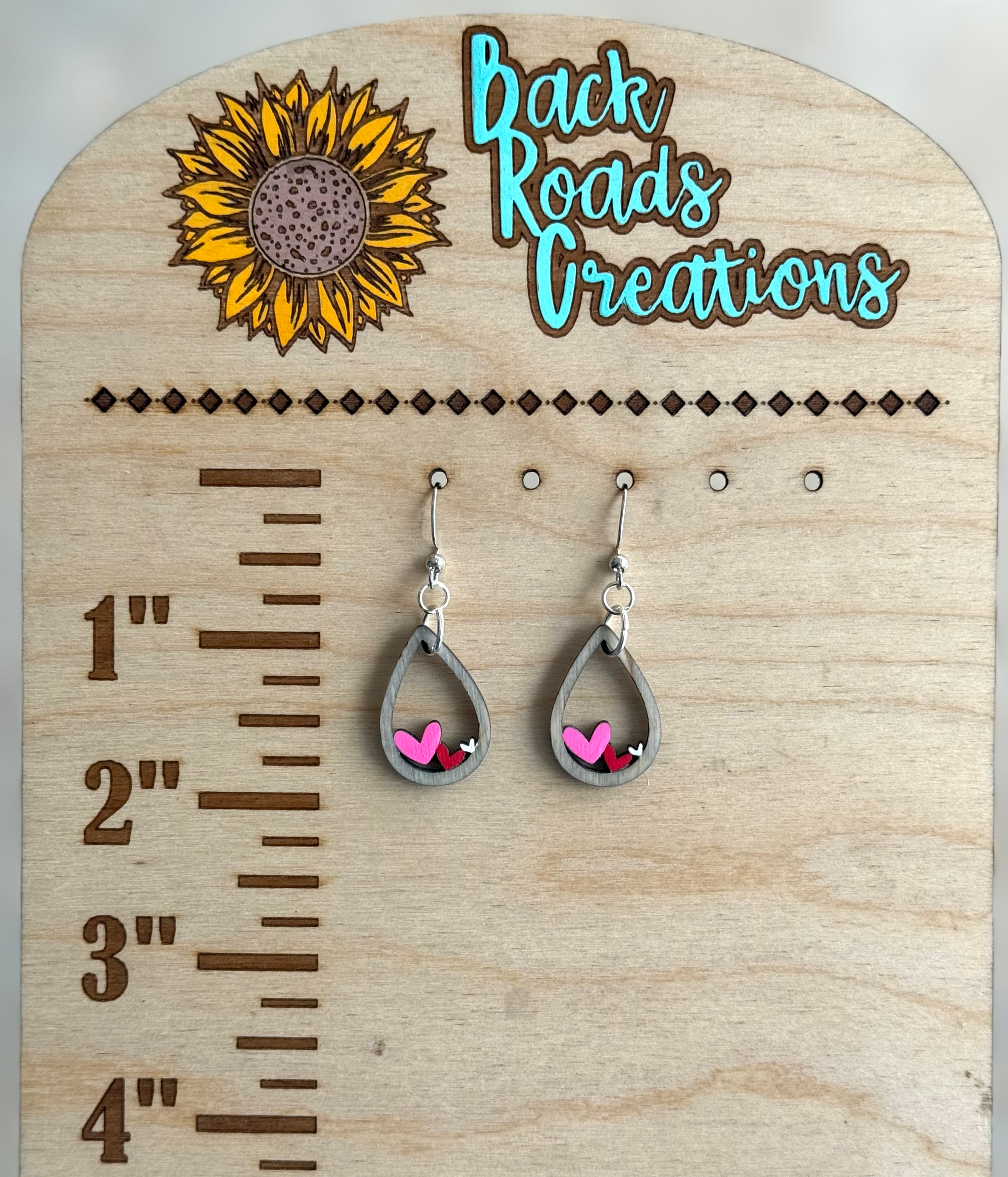 Heart in Teardrop, Small