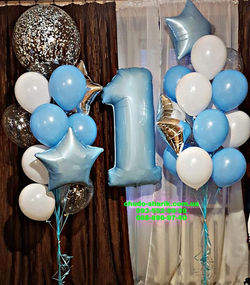 шары для мальчика на годик
