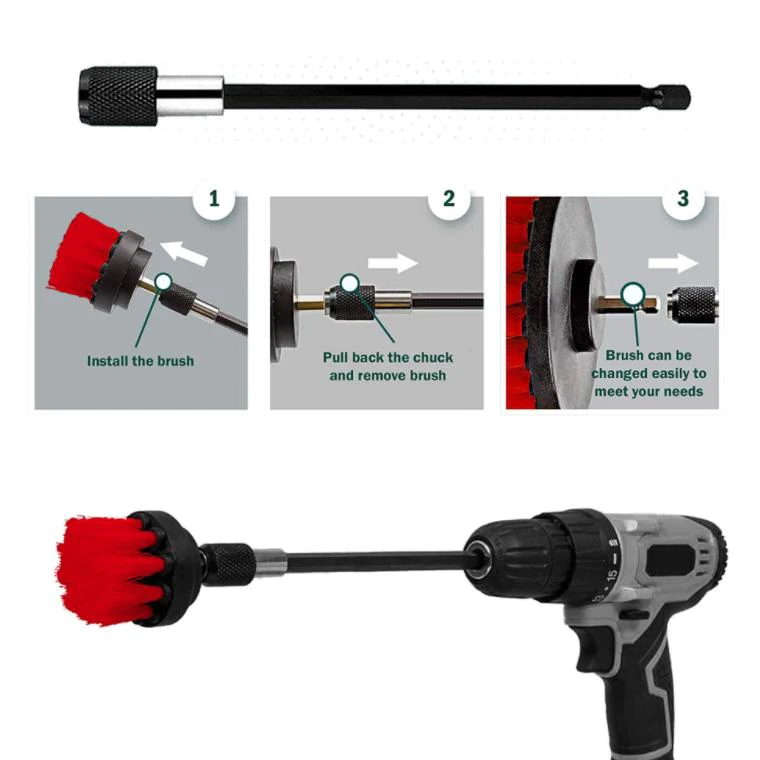 Maxshine Drill Brush Extension Le Centre Extra Net