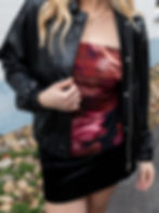 black jacket detail view