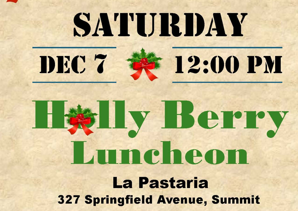 Holly Berry Luncheon