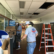 Eubanks Electric on a commercial jobsite
