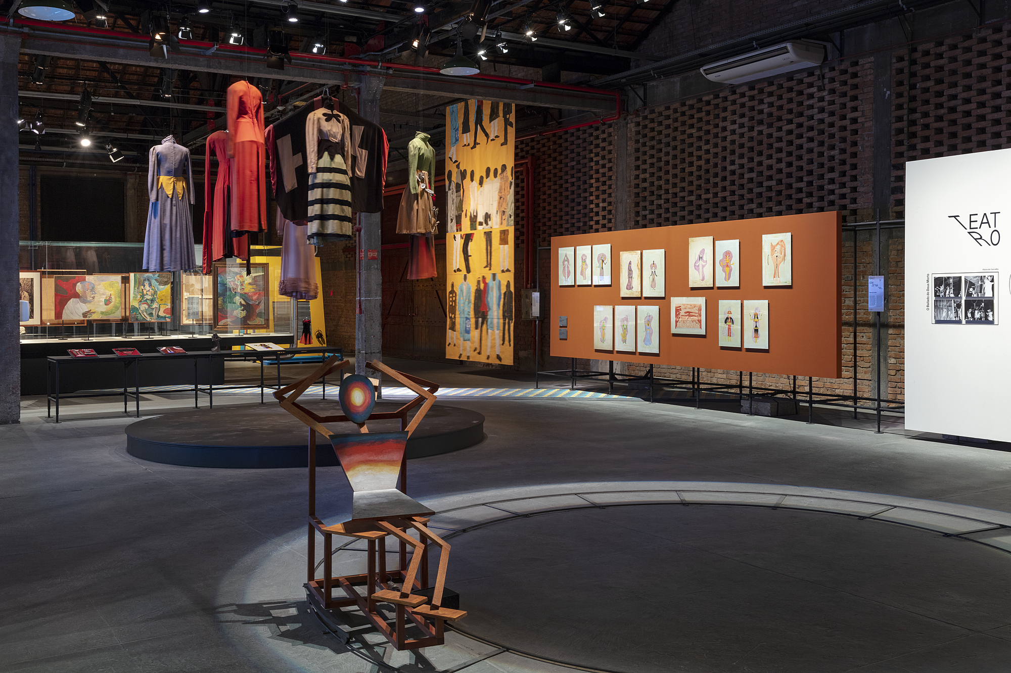 FLÁVIO DE CARVALHO - EXPERIMENTAL, exposição e obras -104, Sesc Pompeia, 09.2022 ©EVERTO