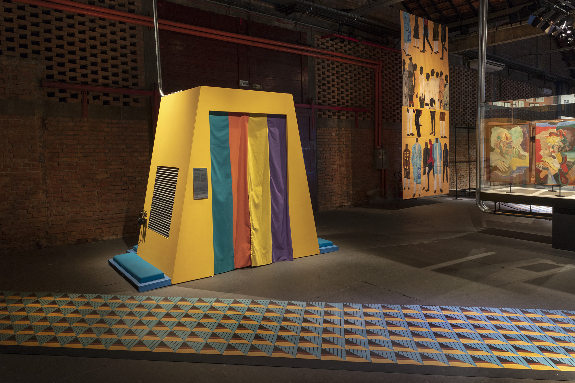 FLÁVIO DE CARVALHO - EXPERIMENTAL, exposição e obras -127, Sesc Pompeia, 09.2022 ©EVERTO