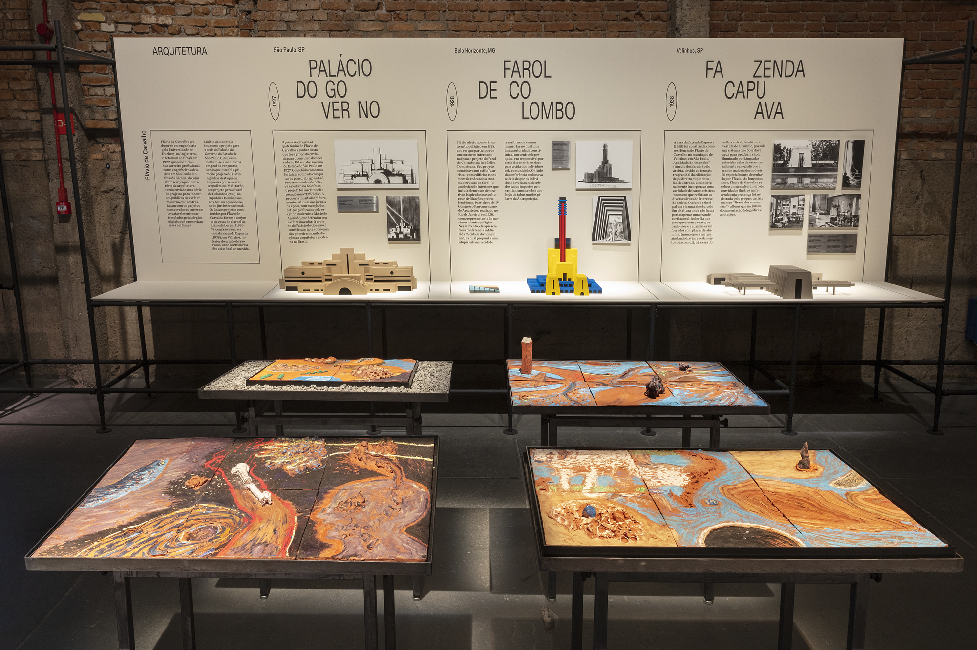 FLÁVIO DE CARVALHO - EXPERIMENTAL, exposição e obras -124, Sesc Pompeia, 09.2022 ©EVERTO