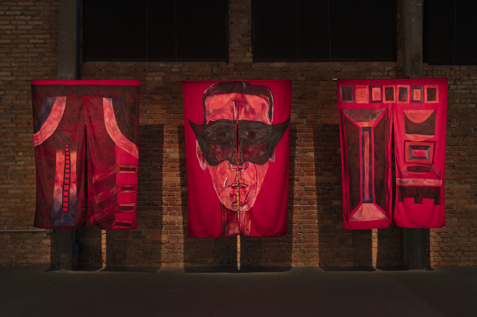 FLÁVIO DE CARVALHO - EXPERIMENTAL, exposição e obras -008, Sesc Pompeia, 09.2022 ©EVERTO