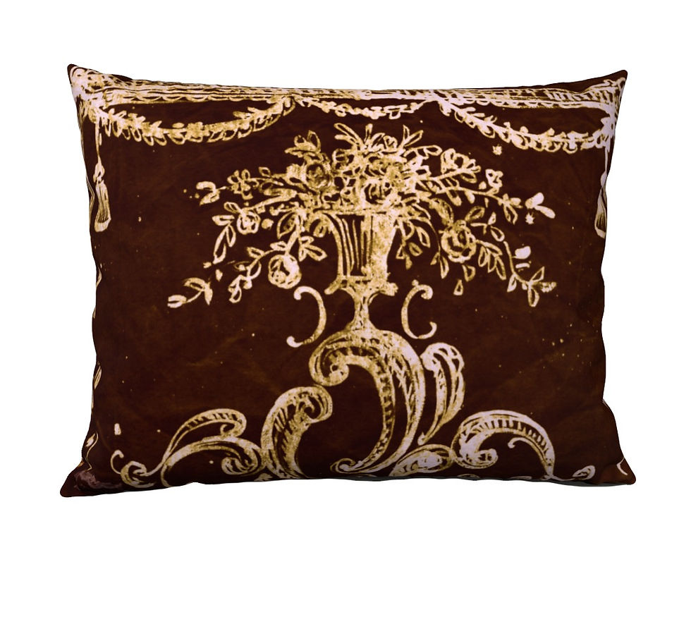 Thumbnail: Pink Passerine Pillow Cover