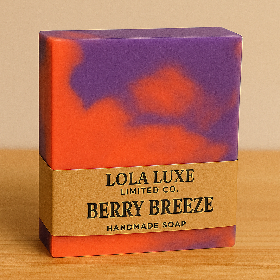 Lola Luxe Berry Breeze Handmade Soap