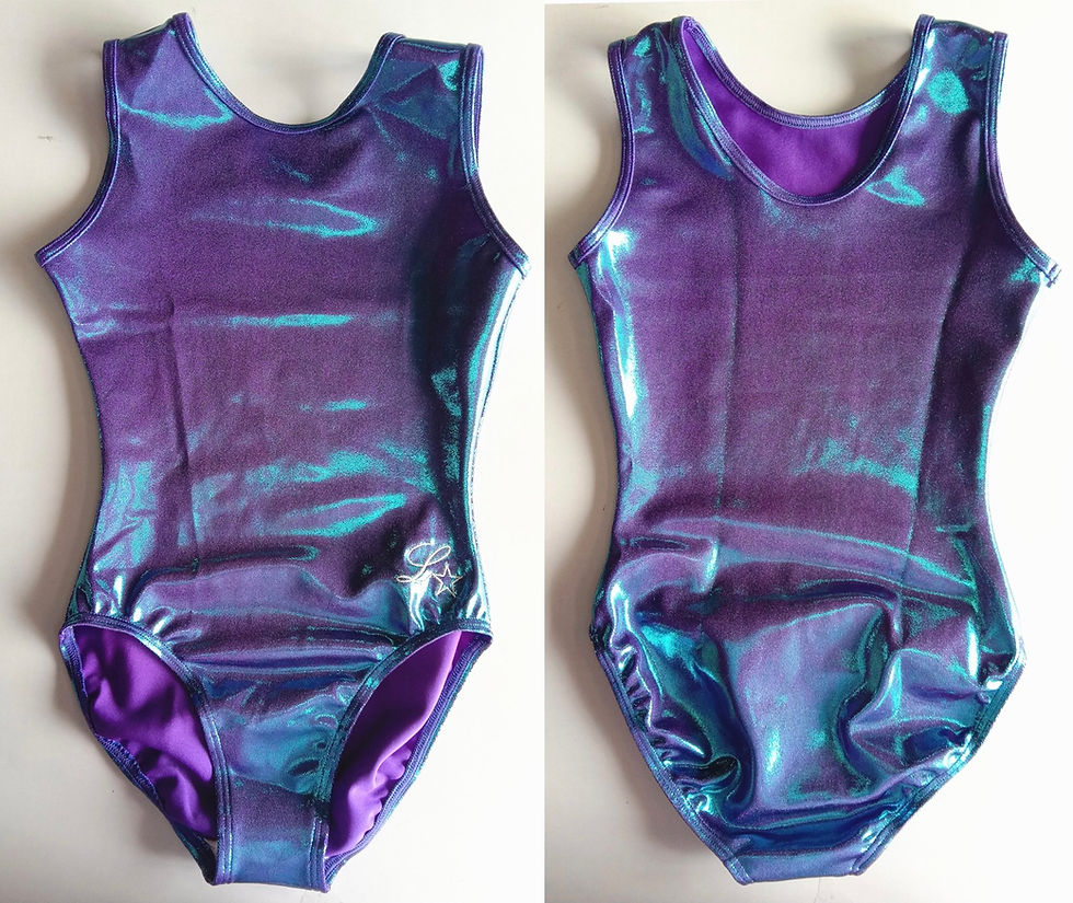 Thumbnail: Rhinestone design Workout mystique tank leotards