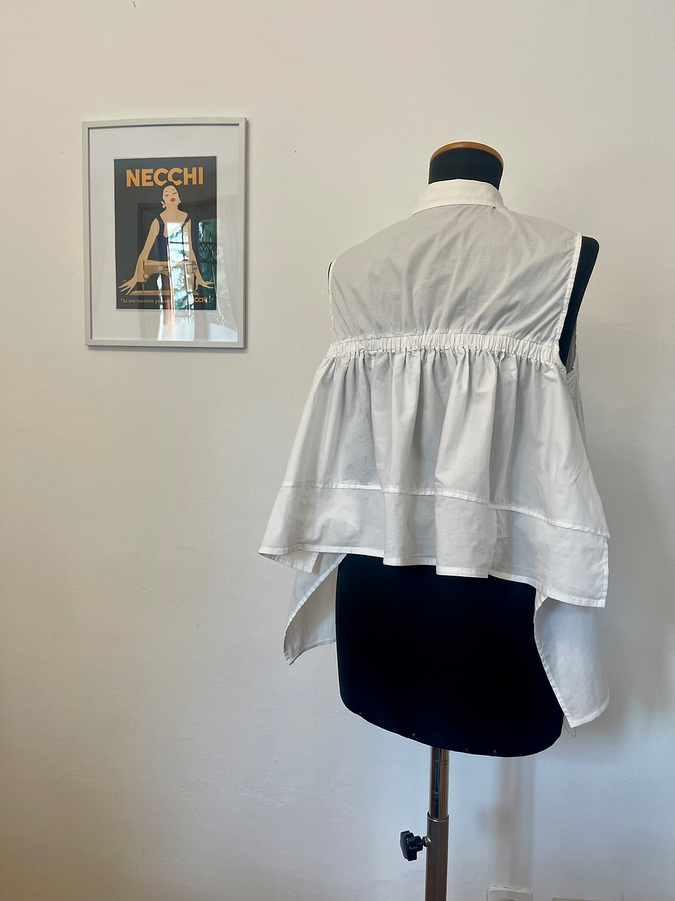 Miniatura: N6 Camicia smanicata in cotone 