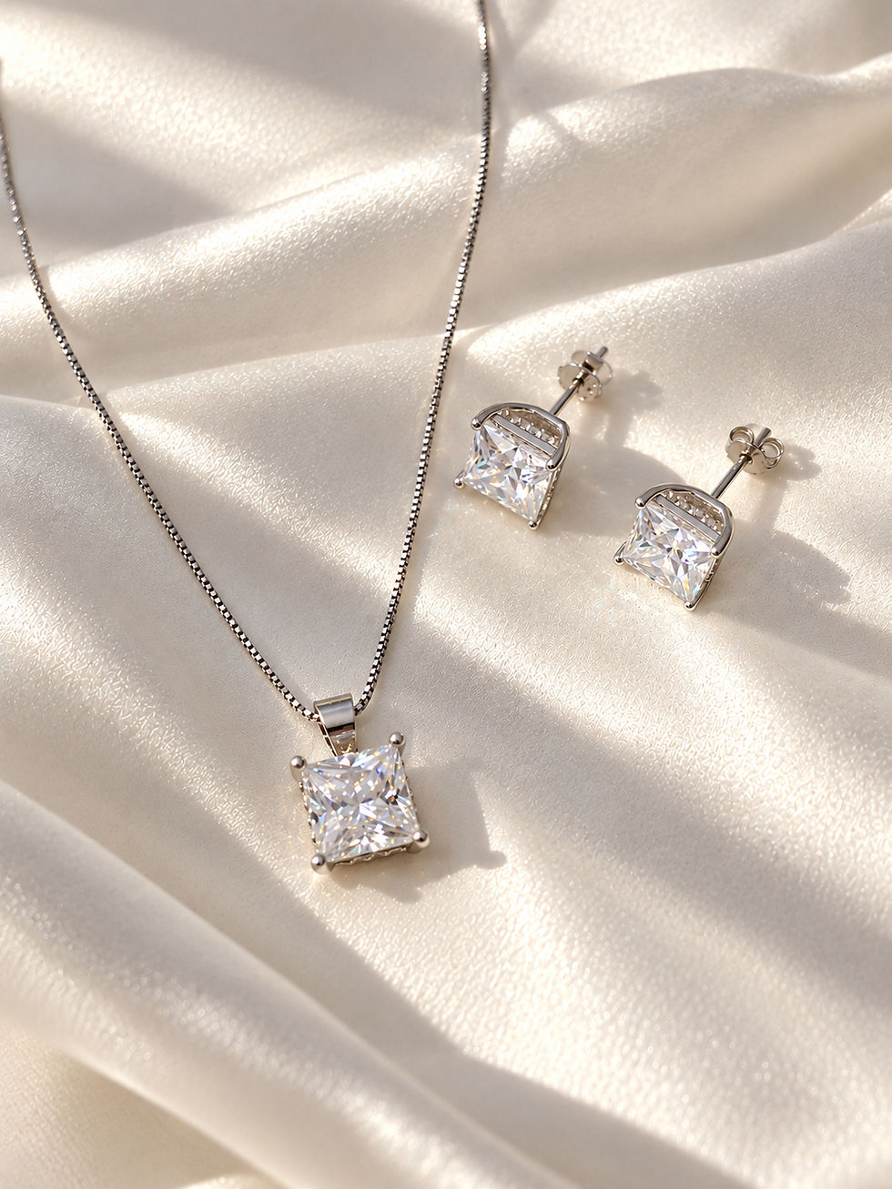 Miniatura: Moissanite set A