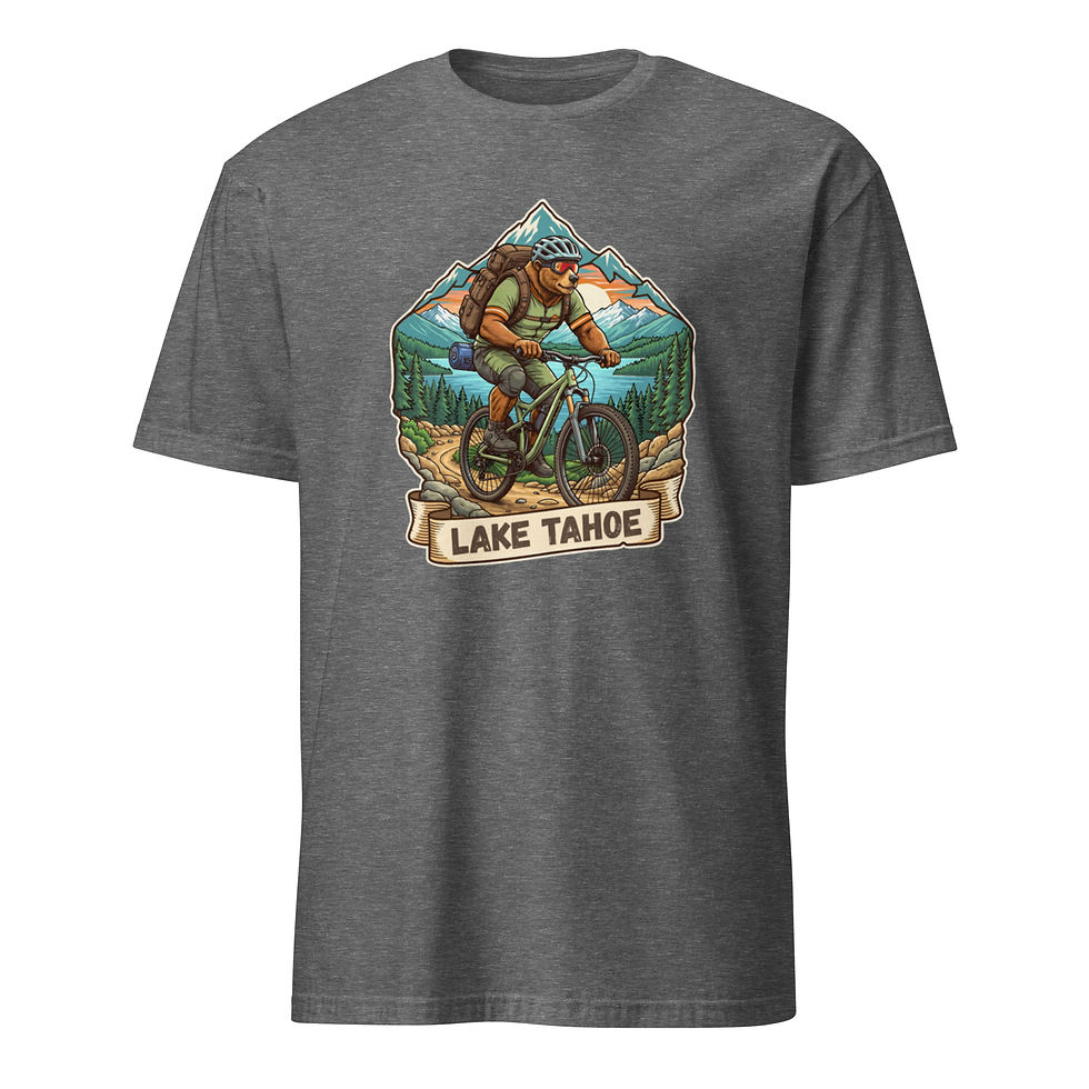 Thumbnail: Papa Bear Biking - Cotton T-Shirt