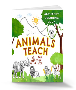 Animals A-Z - 3D Front Book Cover.jpg