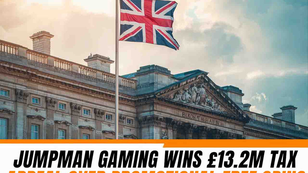 Jumpman Gaming tax ruling over promotional free spins