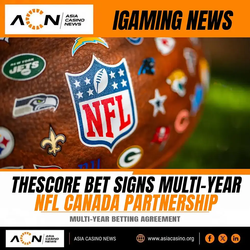 theScore Bet and NFL Canada partnership for sports betting and iGaming