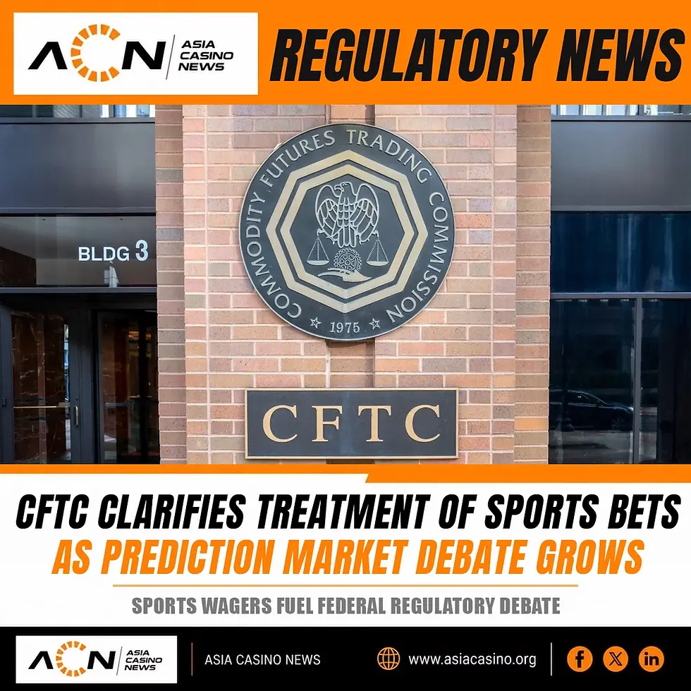 US CFTC regulatory developments involving sports betting and prediction markets