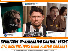AI-generated social media content featuring AFL players prompts concerns over Sportsbet's use of player likenesses
