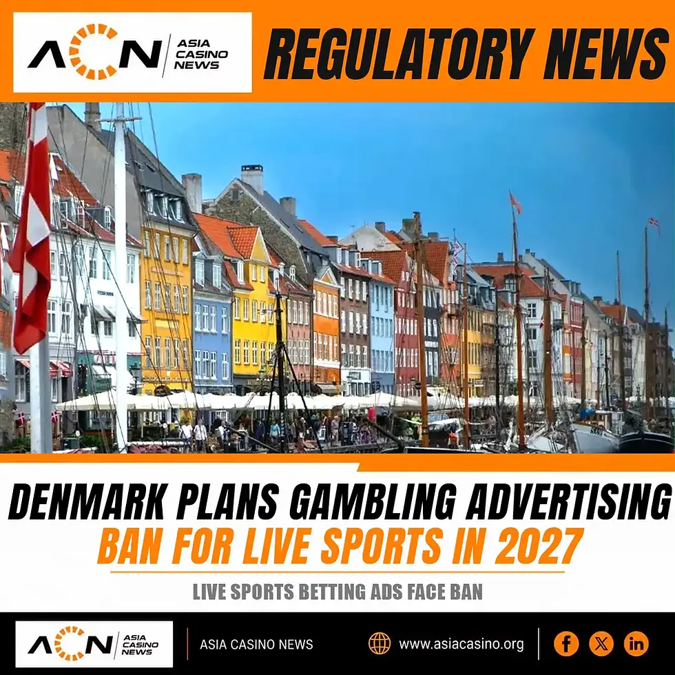 Denmark gambling advertising restrictions and proposed live sports betting ad ban in 2027