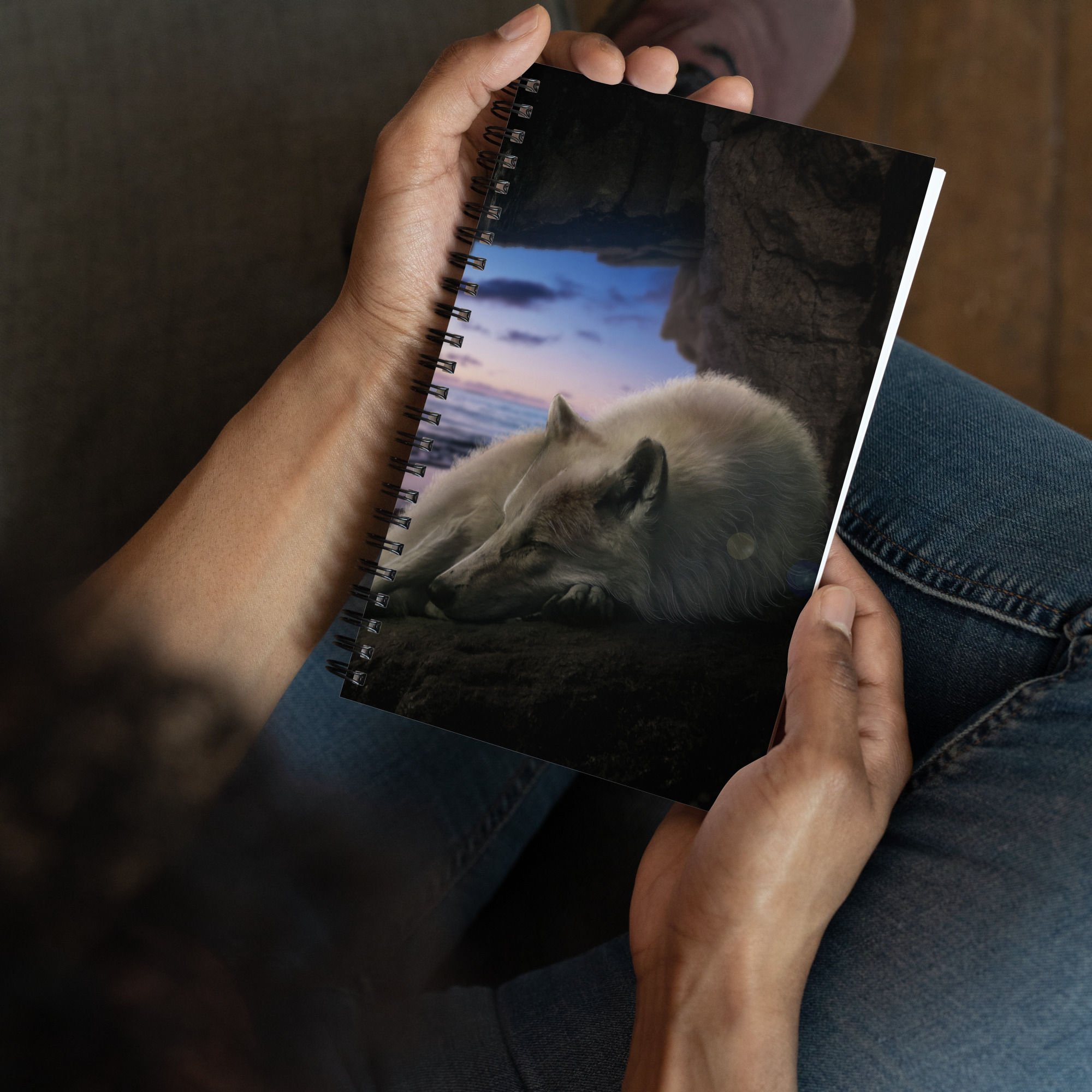 Sleeping Wolf Notebook