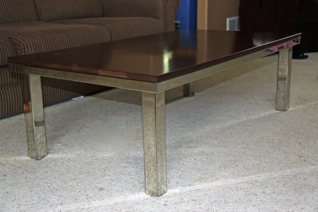 Mirror Stainless Steel Coffee Table