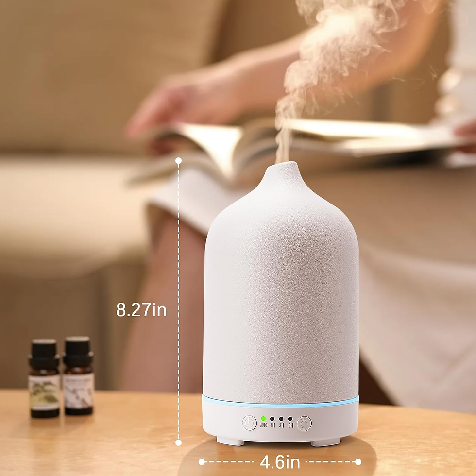 Thumbnail: Ceramic Diffuser 250ML Essential Oil Diffusers Aromatherapy Essential Oil Humidi