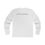 Thumbnail: Nevada Fit White Men's Long Sleeve Crew Tee