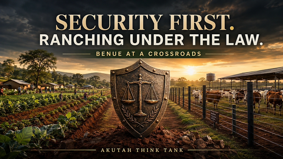 Security First. Ranching Under the Law.