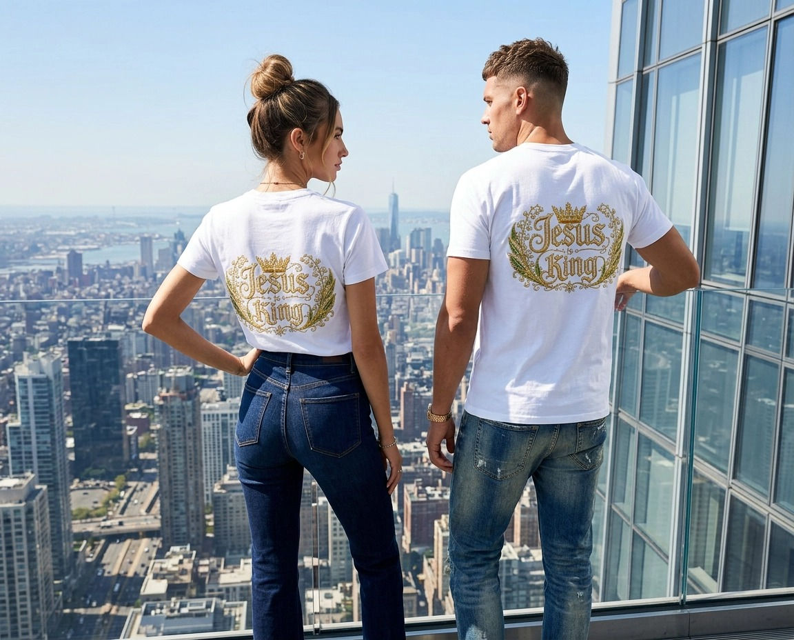 100% cotton T-shirt / Jesus is King