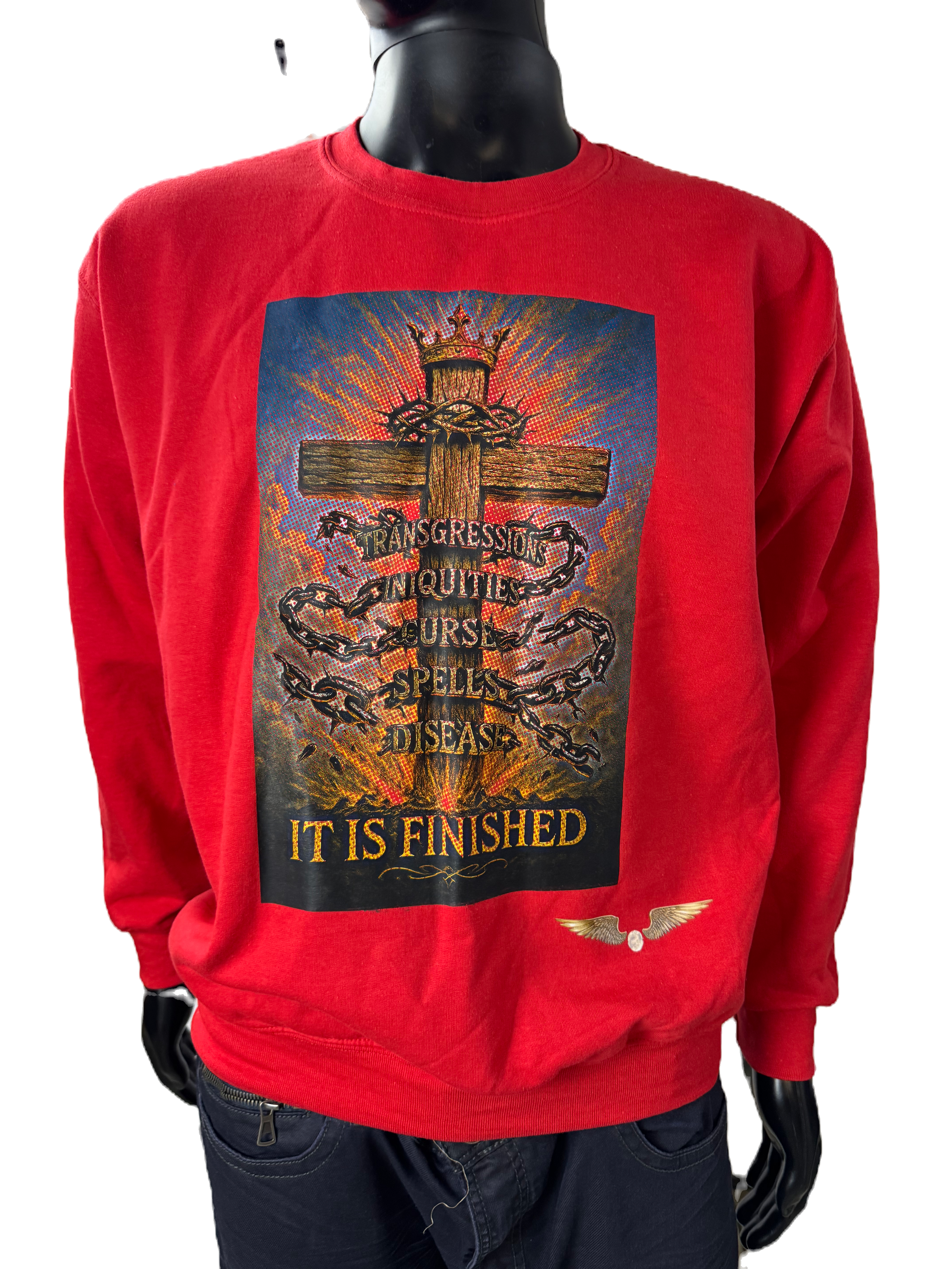 Unisex. It is finised, path of life