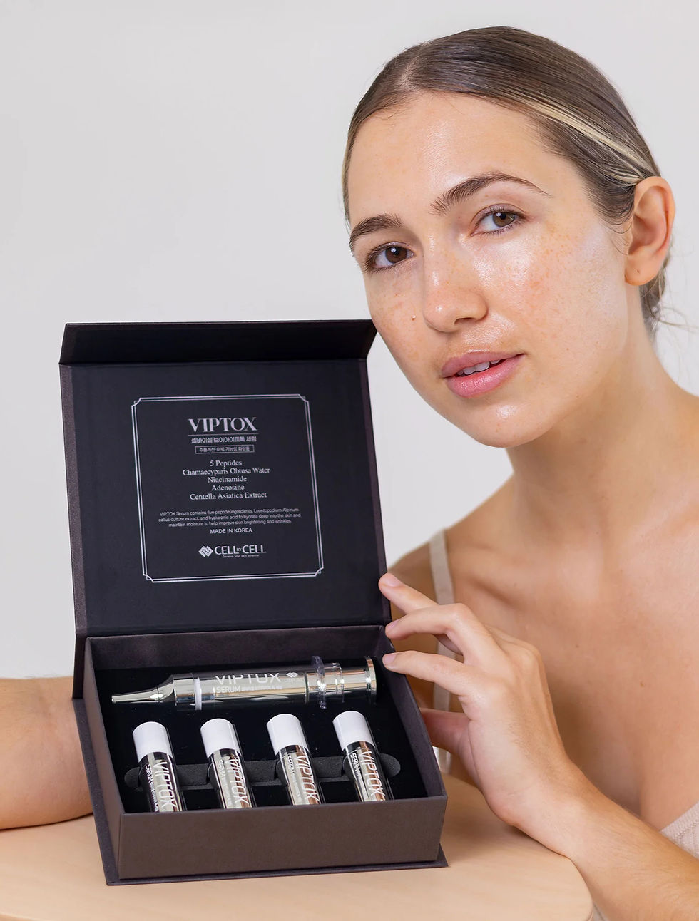 Набор VIPTOX от Cell by Cell – курс из пяти ампул сыворотки для антивозрастного ухода